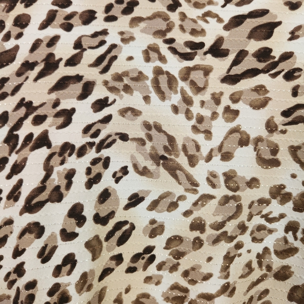 Luna Sea Trading Kimono Sleeve Robe Animal Leopard Print Beach Cover-up S/M - Picture 6 of 6